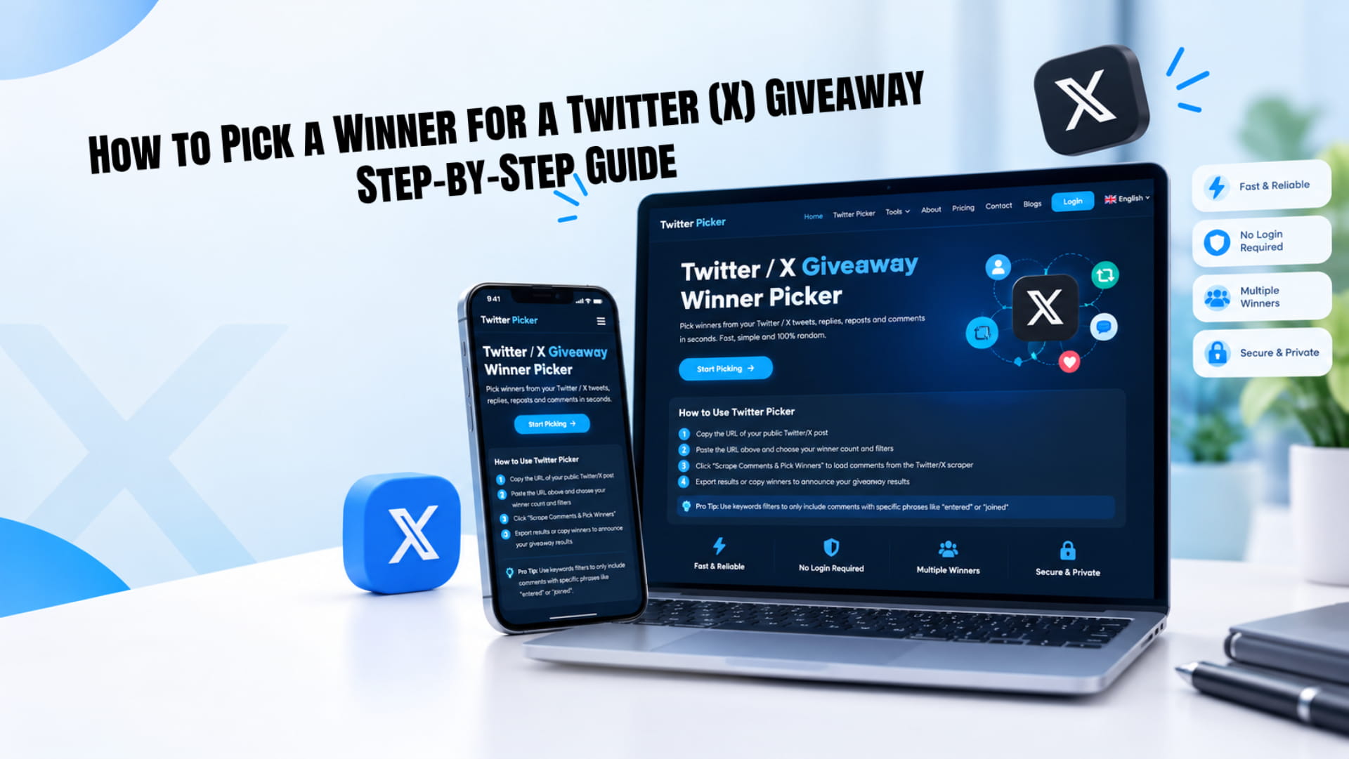How to Pick a Winner for a Twitter (X) Giveaway: Step-by-Step Guide